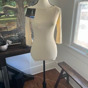 Montana Cream Long Sleeve Top